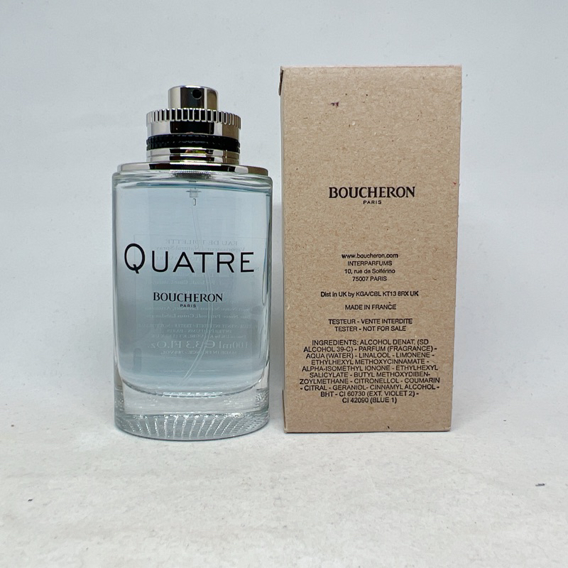 二手香水🔮Boucheron 伯瓊 經典環戒男性淡香水 100ML Tester