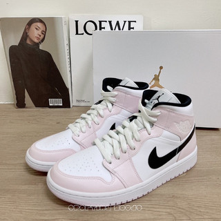 S.G Air Jordan 1 Mid Barely Rose BQ6472-500 玫瑰粉 紫羅蘭 女鞋 男 大尺寸