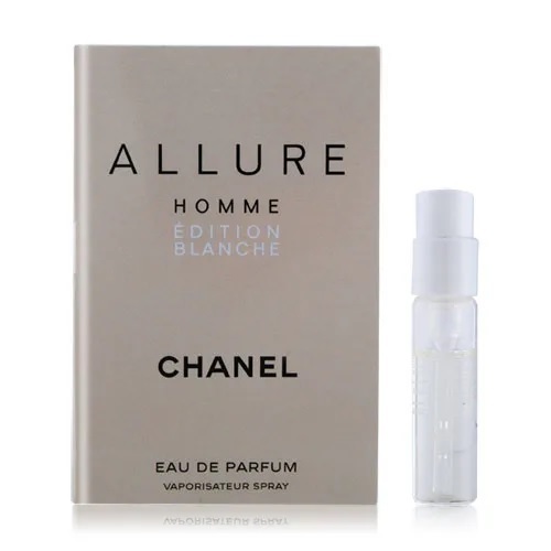 CHANEL 香奈兒香水 ALLURE HOMME 白色時尚男性淡香精 (1.5ml)