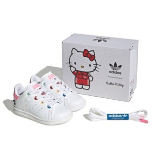 ADIDAS x Hello Kitty 童 STAN SMITH EL I 休閒鞋 - ID7232