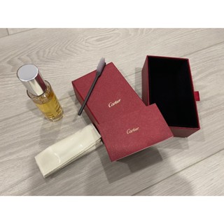 Cartier 卡地亞 清潔保養組 清潔組 保養組 珠寶 手飾 手錶 清潔液 刷子 擦拭布