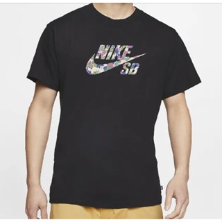 NIKE SB Logo Skate T恤-XL 滑板 純棉 慢跑 路跑 休閒 CU0311-010