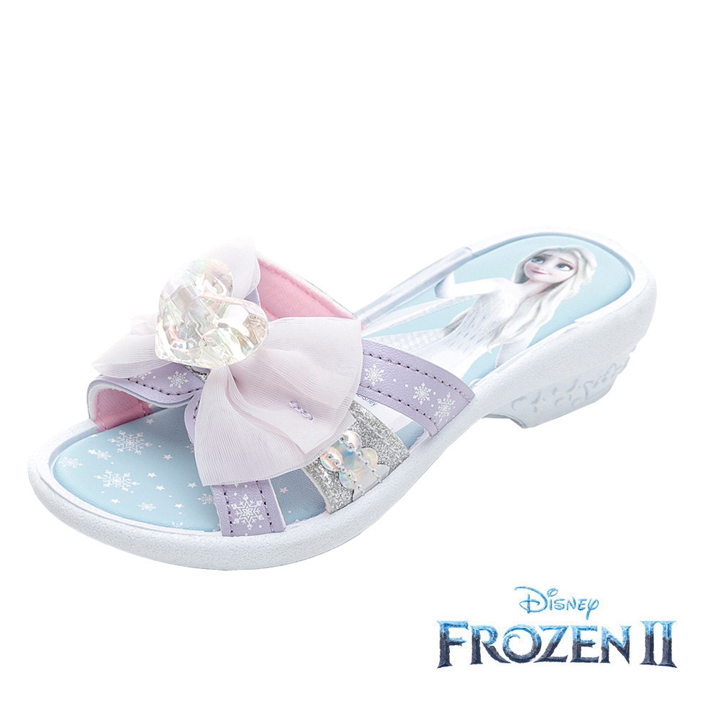 【Disney 迪士尼】童鞋 PVC拖鞋 紫/FNKS37047/K Shoes Plaza
