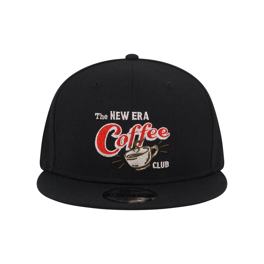 New Era Morning Club Coffee 9Fifty Snapback 早安咖啡俱樂部後扣棒球帽分尺寸
