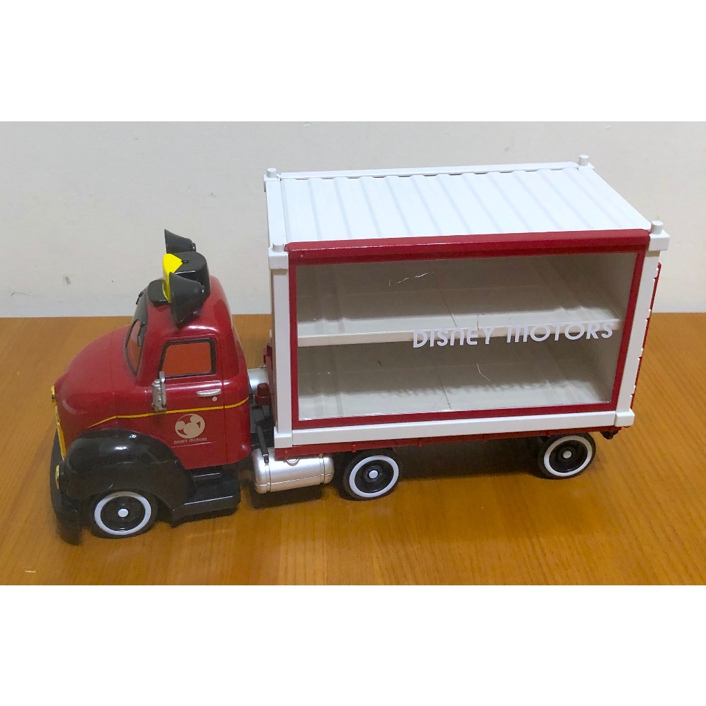 Tomy Disney Motors  Dream Carry Truck 迪士尼米奇展示貨櫃車 貨櫃車頭/透明貨櫃車廂