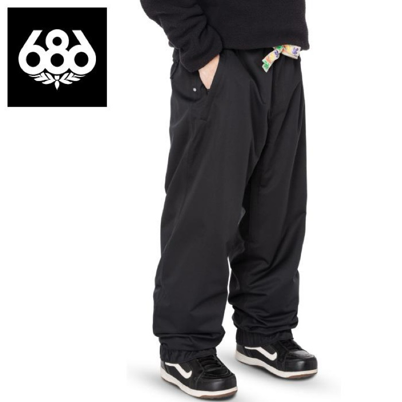 全新 686 MEN'S DOJO PANT Black 雪褲 男版L號 日本正規品