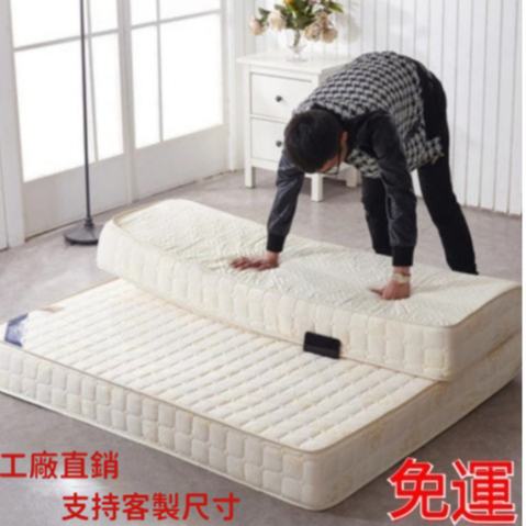 可訂製尺寸 【免運】 加厚加密纖維棉 床墊 可折疊軟墊 單人床墊 雙人床墊 宿舍床墊 床墊雙人加大軟墊 床墊