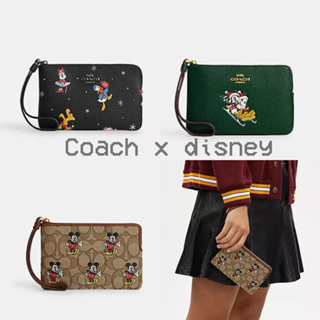 【BK】Coach 米奇 Disney聯名款 手拿包 錢包