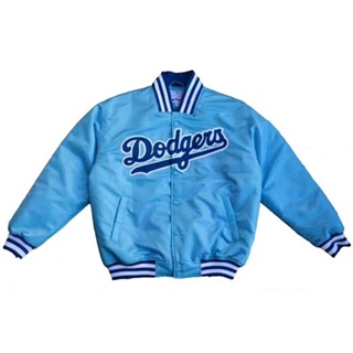 LA Dodgers 洛杉磯 道奇隊 棒球外套 夾克 嘻哈 饒舌 尺碼M~XXL