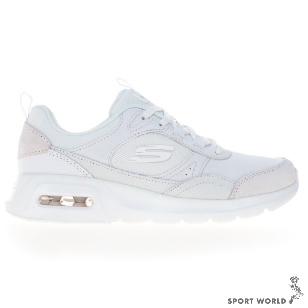 Skechers 女鞋 休閒鞋 氣墊 SKECH-AIR COURT 白【運動世界】150075WHT