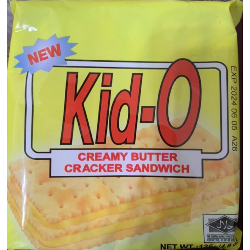 Kid-O三明治餅乾 奶油口味