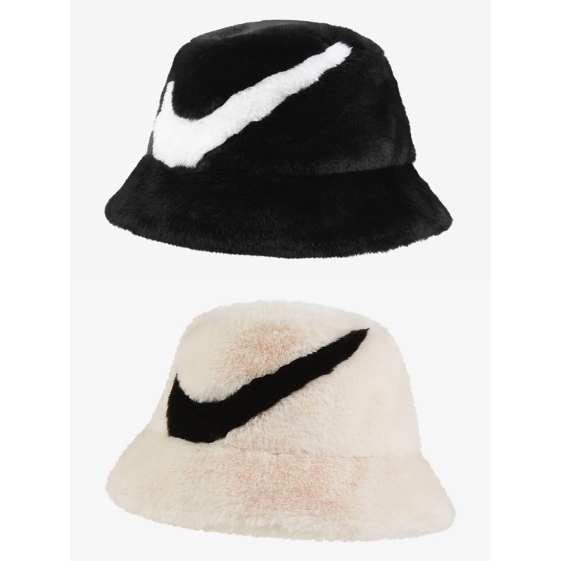 「鞋術」Nike Apex Faux Fur Swoosh Bucket 毛毛 漁夫帽  FV6417