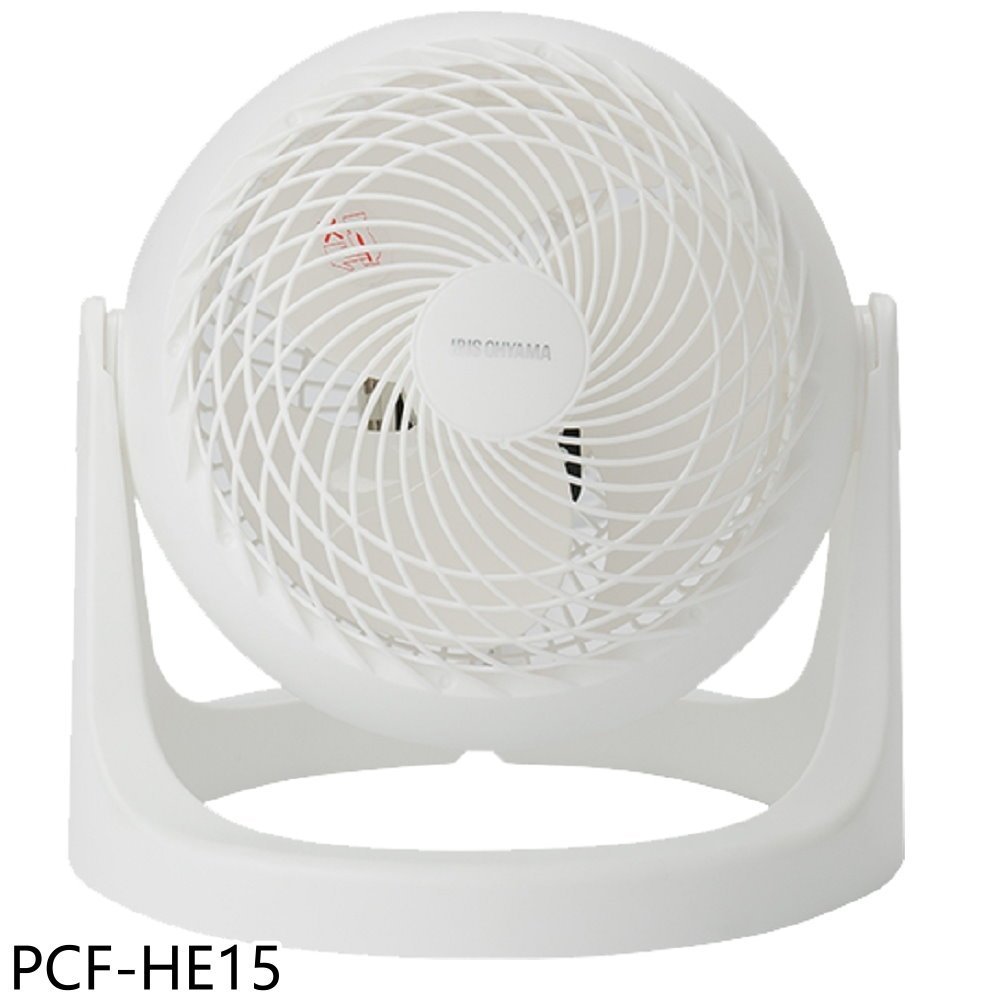 《再議價》IRIS【PCF-HE15】白色空氣循環扇4坪電風扇