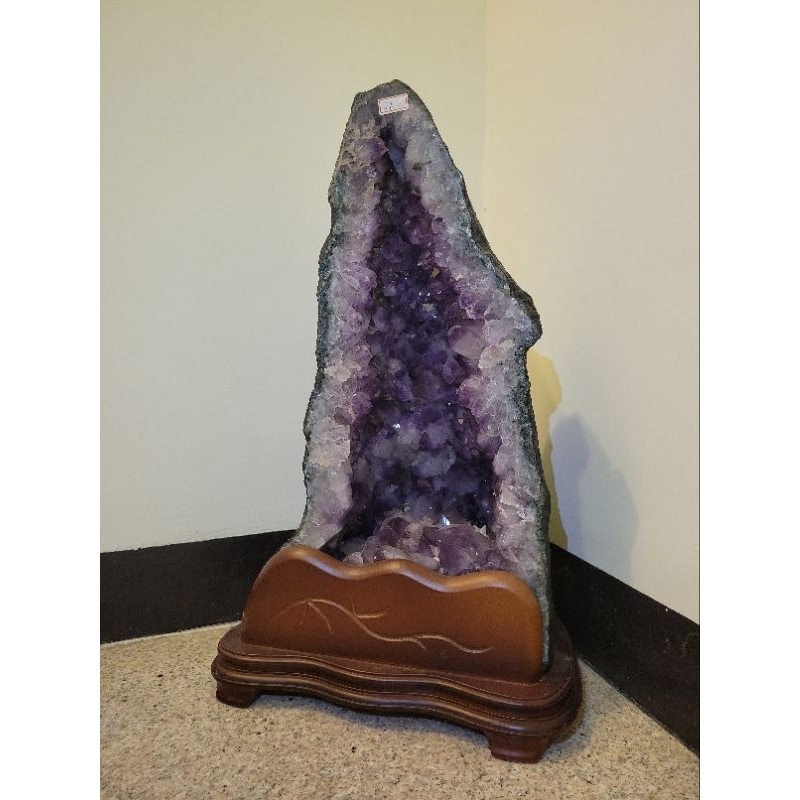 紫水晶洞 巴西紫水晶 招財 風水擺飾（編號AL01)