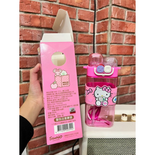 正版授權 Hello kitty 水壺 雙口水壺580ml 全新正版