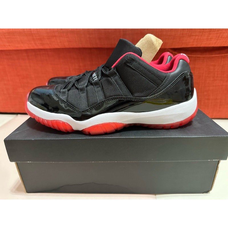 AIR JORDAN 11 RETRO LOW BRED 黑紅 528895-012 US10