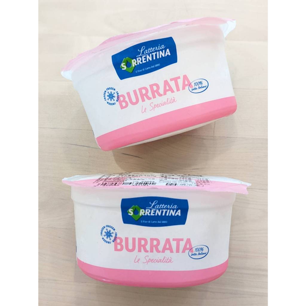 冷凍 布拉塔乳酪 Burrata Sorrentina 索倫緹納 - 125g 穀華記食品原料