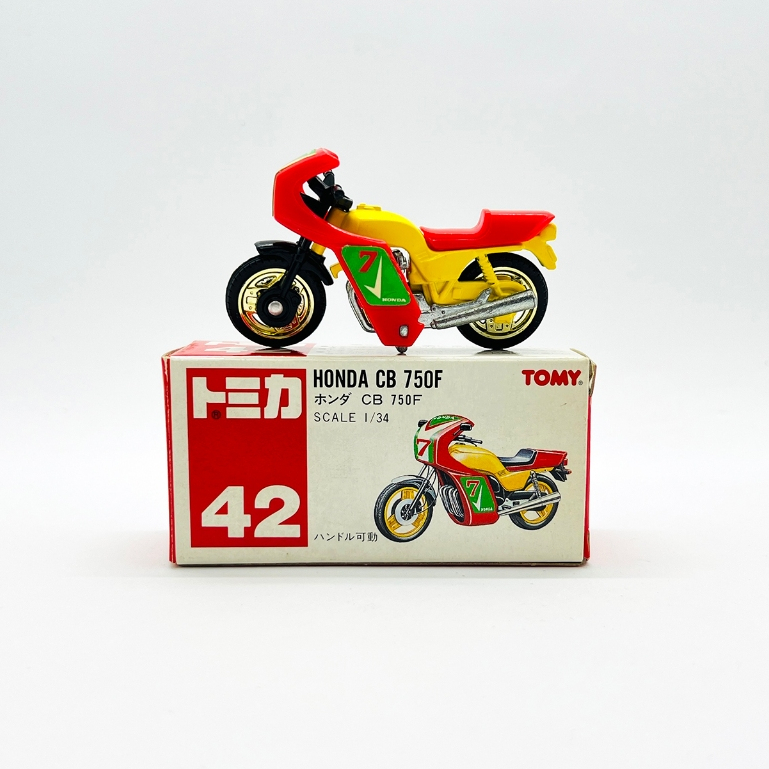 【現貨】TOMICA 多美小汽車 紅標 NO.42 42 本田 Honda CB 750F 機車 絕版