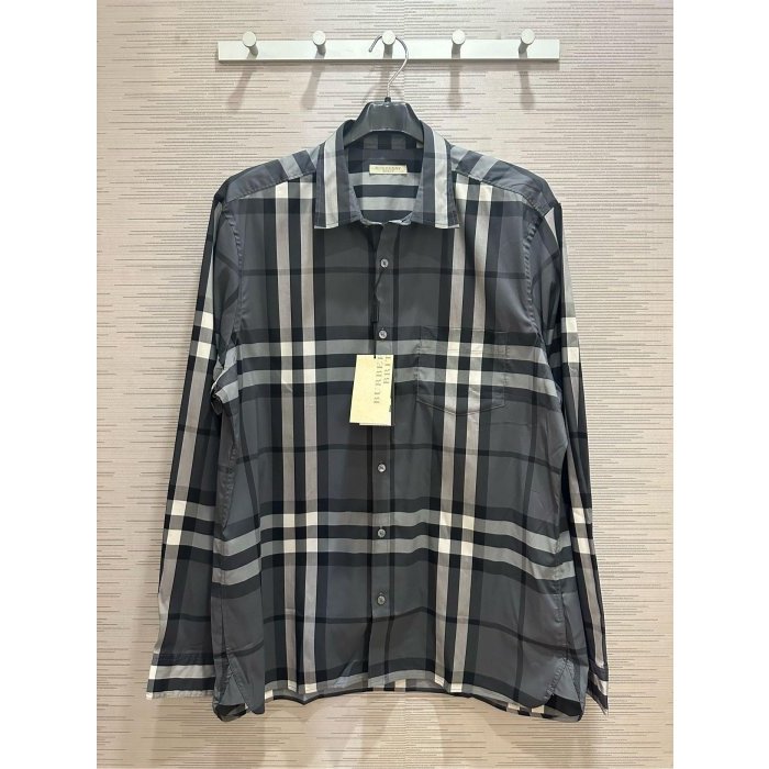 Burberry 格紋 襯衫 有彈性