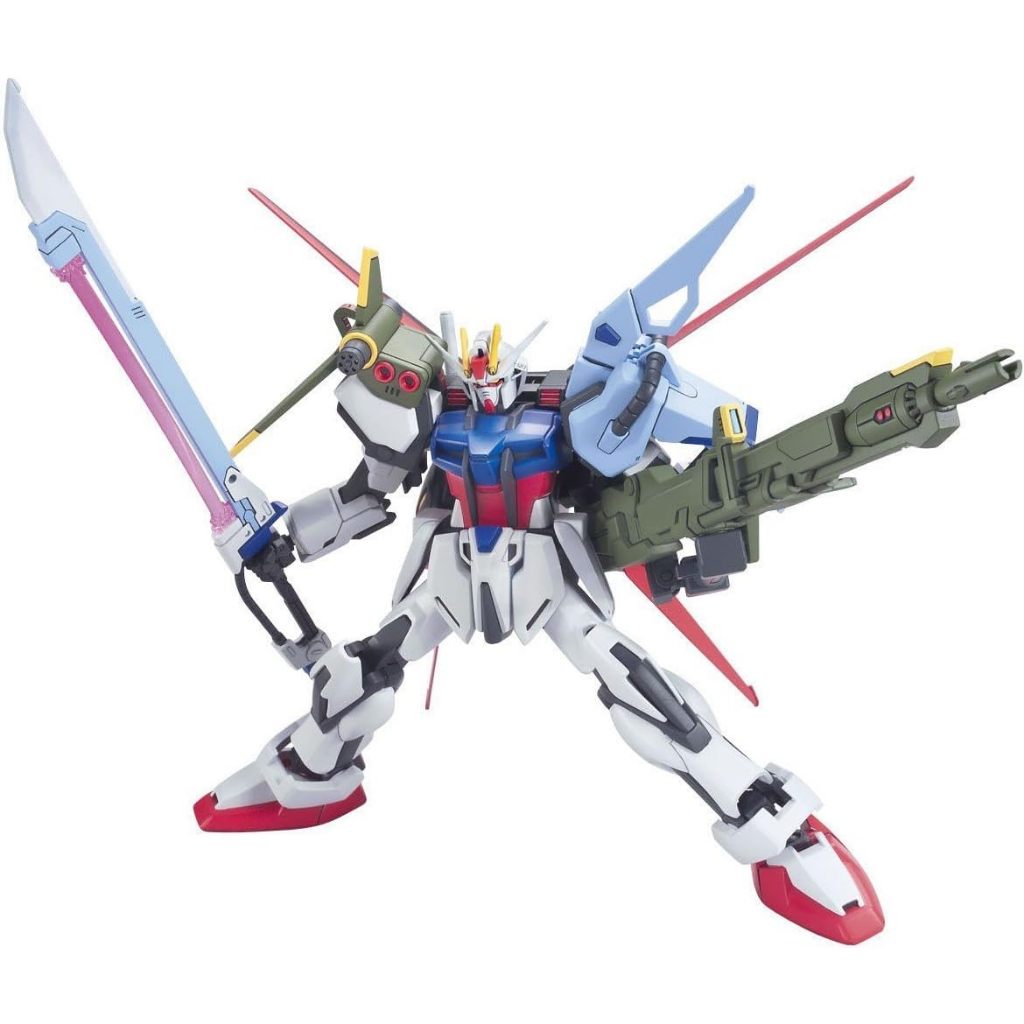 来自日本HG移动西装Gundam种子R-17 GAT-X105 Perfect Strike Gundam 1/144尺