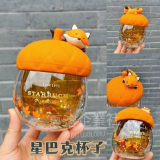 ［贈星克盒🔥臺灣出貨］星巴克杯子 玻璃杯 雙層玻璃杯 玻璃杯含蓋 玻璃水杯