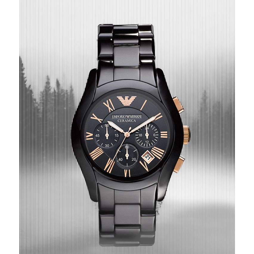 AR1410 EMPORIO ARMANI經典陶瓷腕錶42mm