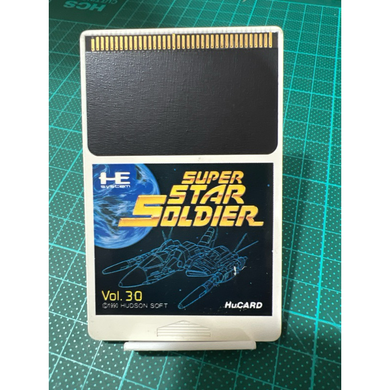 激動的巨人 PCE PC Engine Hu卡 日版 SUPER STAR SOLDIER 超級星際戰士 中古 實物拍攝