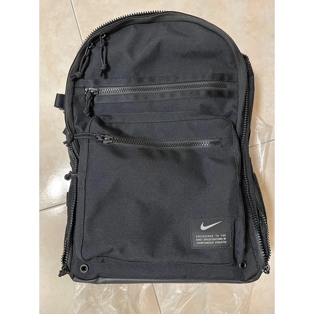 (專屬gingko_賣場)Nike Utility Power Backpack 黑色 後背包 氣墊背帶