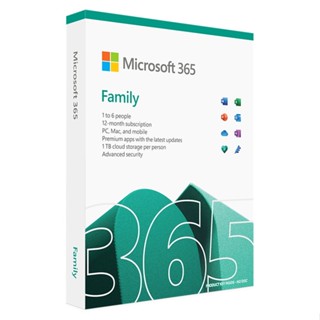 Microsoft Office 365 家用版 (一年訂閱) (盒裝)