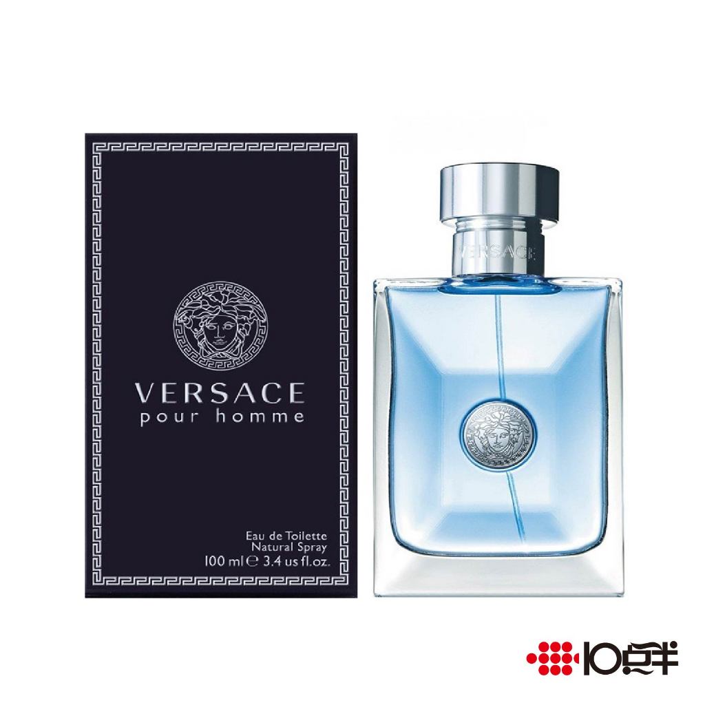 VERSACE 凡賽斯 Pour Homme 經典男性淡香水 100ml 〔10點半香水美妝〕