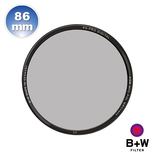 B+W XS-Pro KSM 86mm HT CPL 高透光凱氏環形偏光鏡【B+W官方旗艦店】