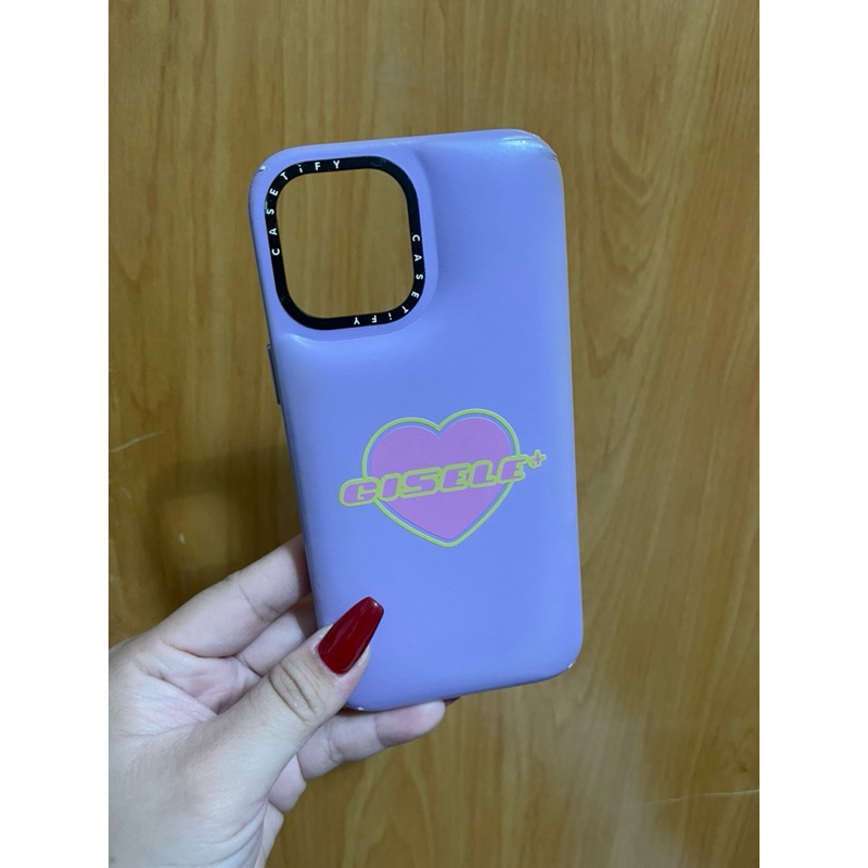 CASETiFY iPhone 12 Pro Max 紫色 立體澎澎手機殼