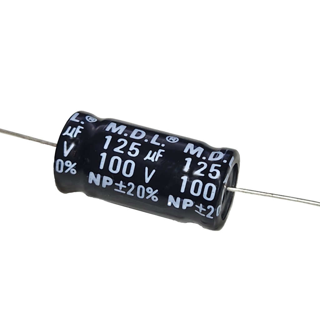M.D.L. NP 125uF-470uF 100V 無極性電解電容器(B10A N10A系列) 低音喇叭/用