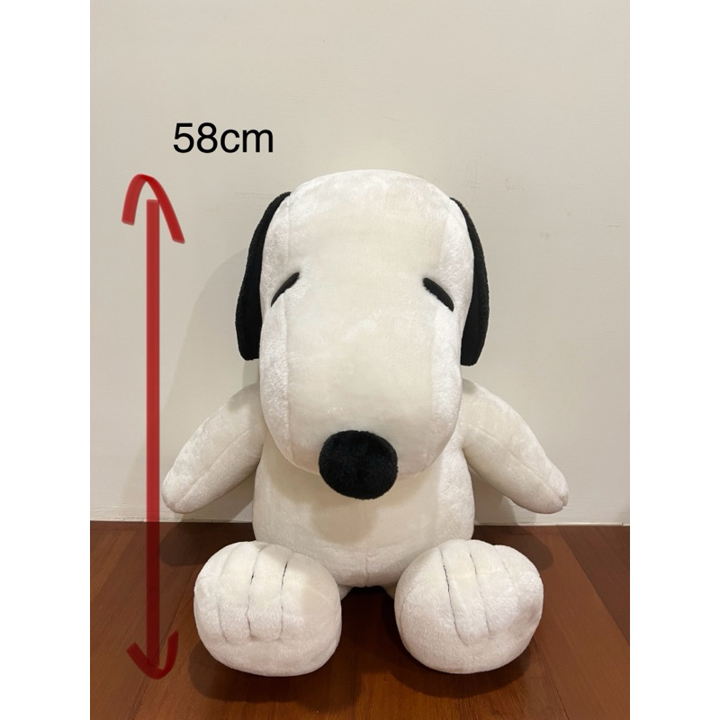 正版 Snoopy 史努比大娃娃 58公分