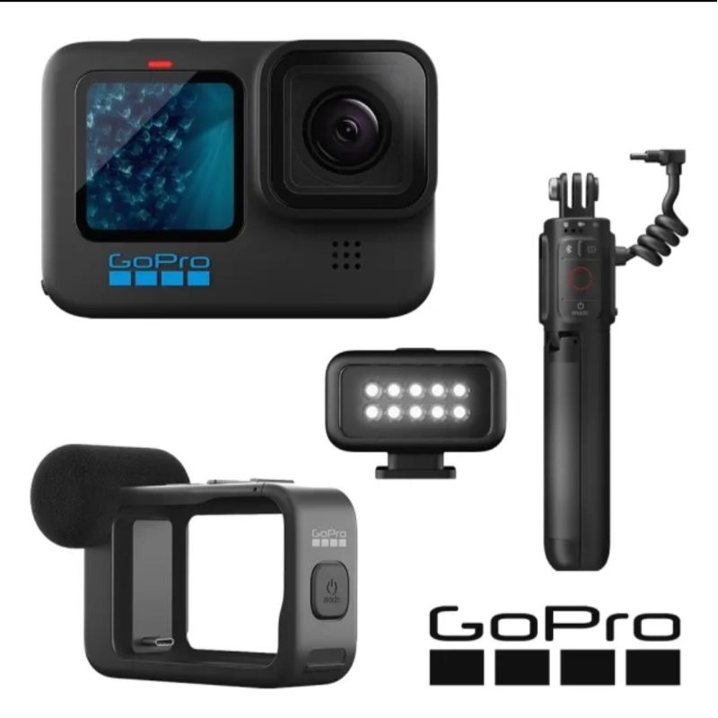 【二手 近全新 無紙盒】GoPro HERO11 Black Creator 創作者套組+專用潛水殼+鯊魚夾+雙充+電池
