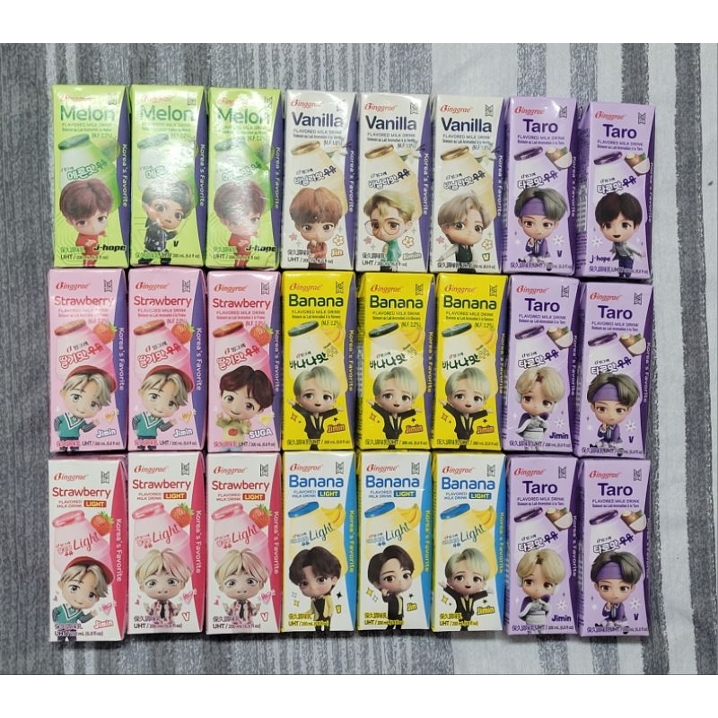 現貨效期最久 全帶24罐含運640(全家店取) 韓國調味乳草莓牛奶香蕉栗子咖啡香草哈密瓜芋頭牛乳保久乳 COSTCO