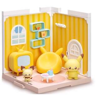 Pokepeace House 寶可夢娃娃屋 客廳 (皮卡丘+皮丘) PC21321