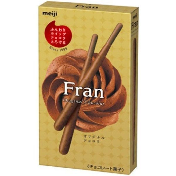 【明治】日本零食 meiji 明治Fran巧克力棒(原味/濃郁)