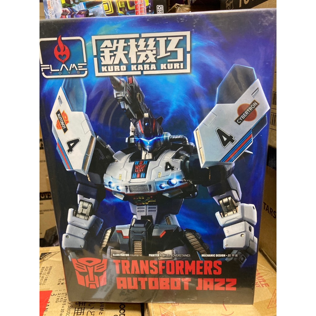 全新現貨 普版 FlameToys 千值練 鐵機巧 變形金剛 爵士 Jazz IDW 合金可動完成品