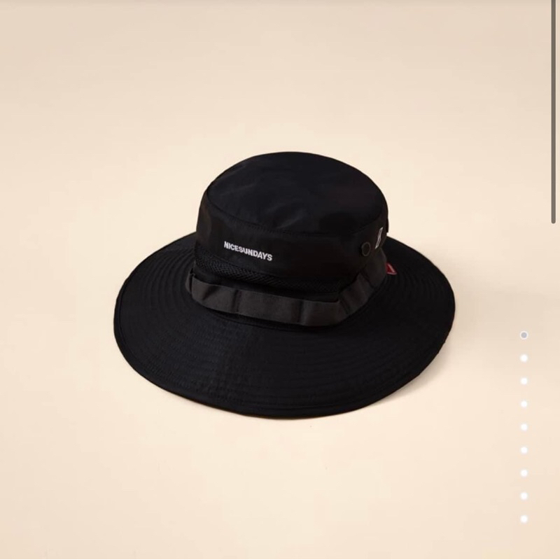 Nicesundays Logo Embroidered Bucket Hat