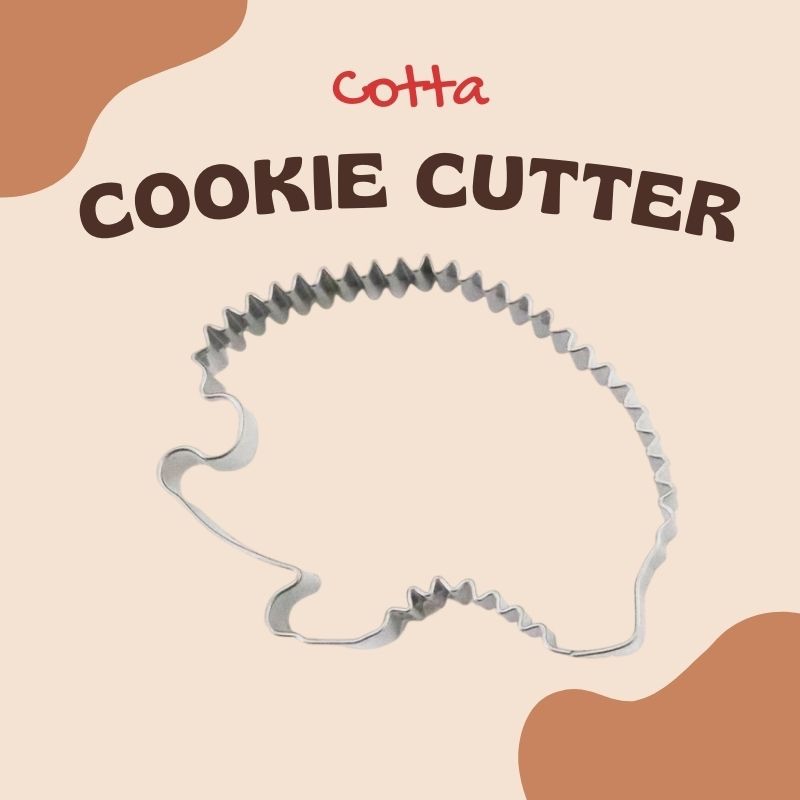 【現貨】日本Cotta不銹鋼刺蝟餅乾壓模 刺蝟造型餅乾模