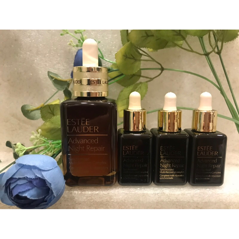 Estee Lauder 雅詩蘭黛 小棕棕心年末回饋組(小棕瓶50ml+15mlx3/精華液/保濕/送禮/交換禮物)