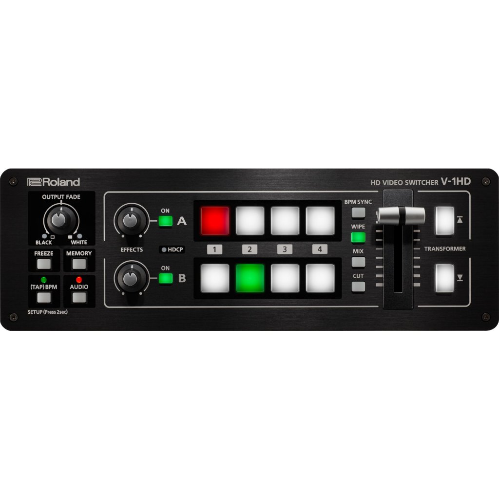 【最優惠】ROLAND V-1HD 導播機 影像切換器 HD Video Switcher V1HD CB-BV1