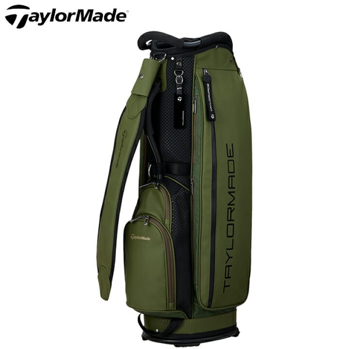裙擺搖搖-TaylorMade Golf 泰勒梅9.5吋高爾夫球桿袋(軍綠色)U2178901