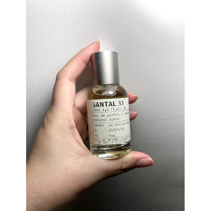 Santal 33檀香香水 30ml LE LABO