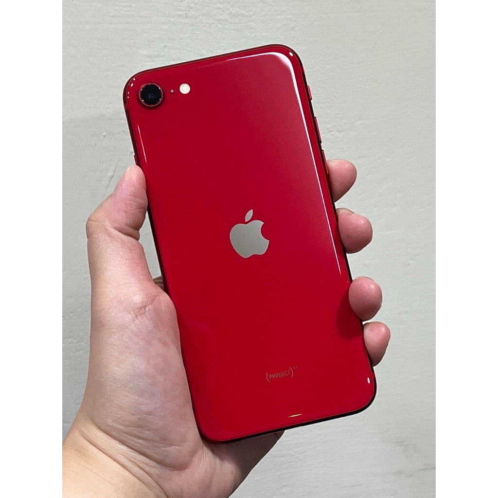 （自取更優惠）iPhone SE2（二代）紅色 128G 外觀9.8成新，功能正常，電池健康度100%
