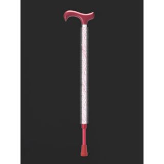 【 Merry Sticks 悅杖 】夜間時尚反光手杖 - 水紋紅