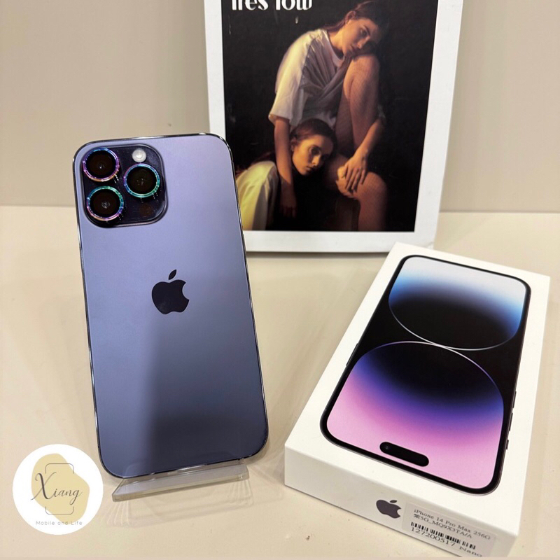 Apple iPhone 14 pro max 256G 紫色 中古機 二手機