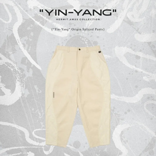 Hermit "Yin-Yang" Origin Spliced Pants【Off-White】