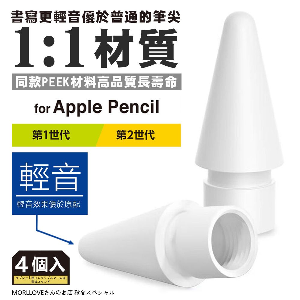 apple pencil 2 筆尖 觸控 筆頭 applepencil 類紙膜 2B 2H 筆尖套 二代 保護套